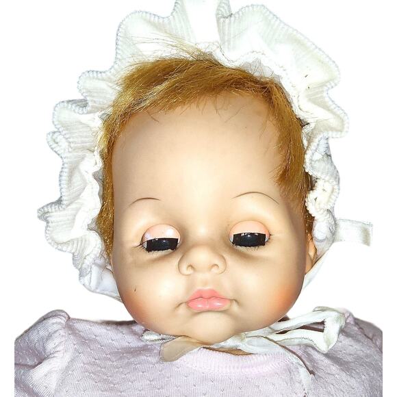 21" 1965 Madame Alexander Cloth Body with Vinyl Head and Limbs Baby Doll - Picture 5 of 12
